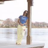 Souvenir Cotton Beach Pant - Yellow
