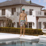 Flower Zebra Swim Short