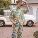 Getaway Crop Buttonup