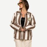 Beach Club Jacket - Brown
