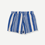Multi Stripe Swim Short - Blue