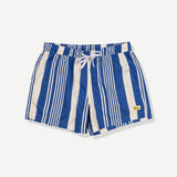Multi Stripe Swim Short - Blue