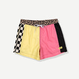 Leopard Waist Swim Short