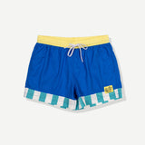 Multi Block Swim Short - Blue