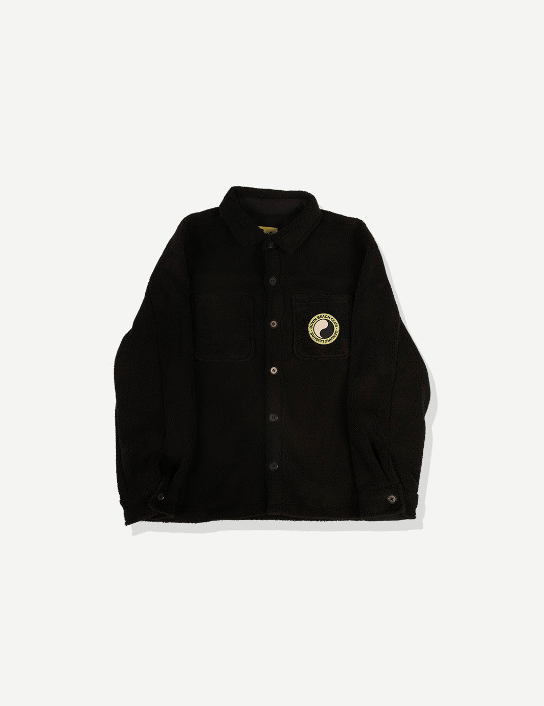 Basics Sherpa Overshirt - Black