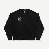 Oasis Crew Fleece  - Black