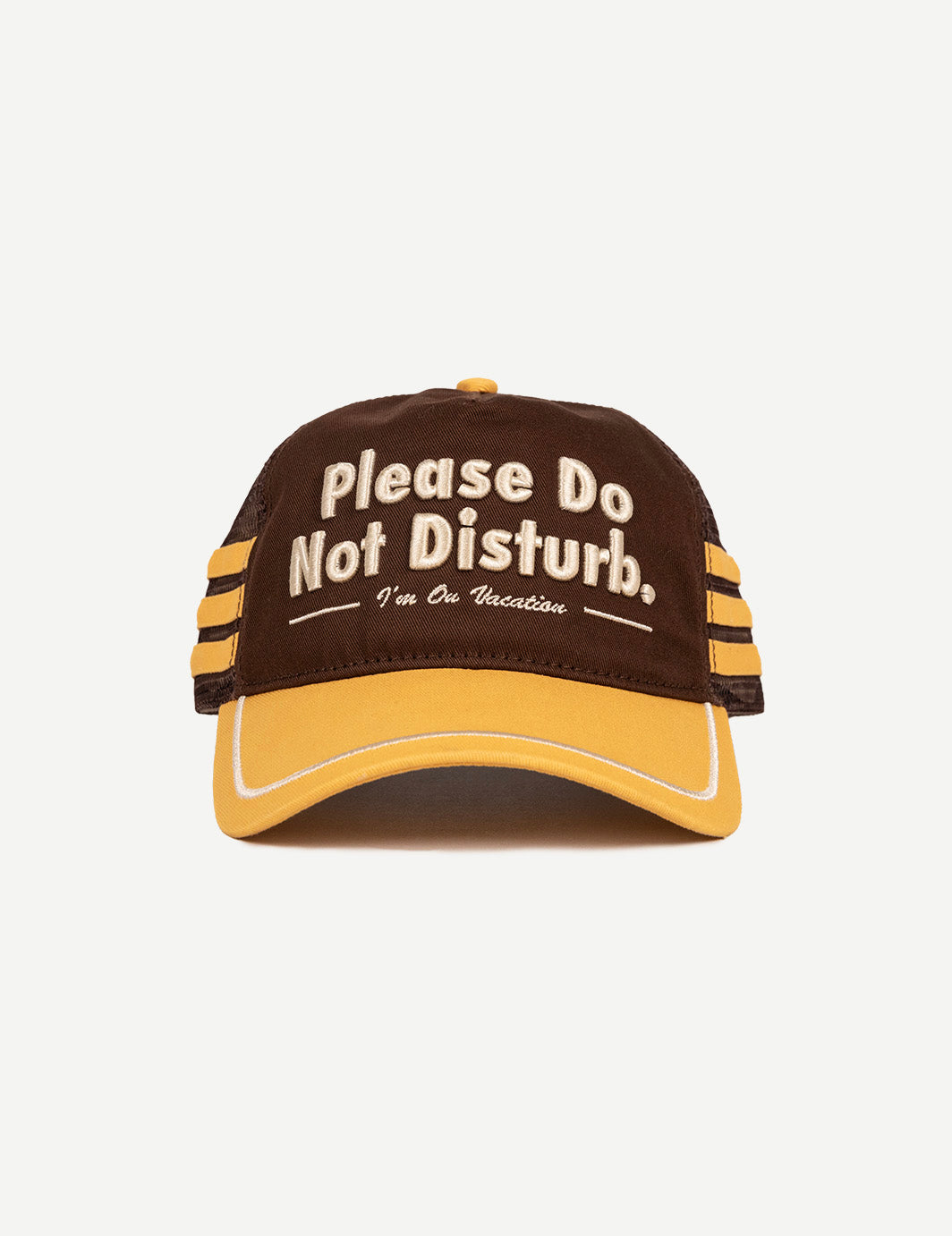 Do Not Disturb Trucker Hat - Brown