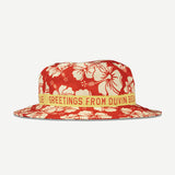 Paradise Bucket Hat Red