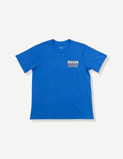 Beach Volley Tee Blue Duvin Design