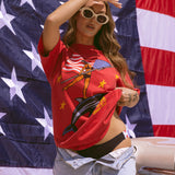 USA Dolphin Rider Tee