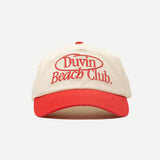 Duvin Beach Club Hat - Red 2.0