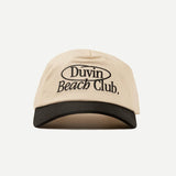 Beach Club Hat - White Black