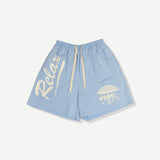 Relax Cotton Short - Blue