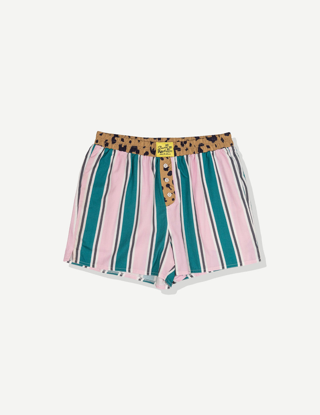 Pink Stripe Waist Boxer Short