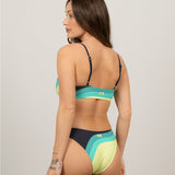 Wavy Sport Top - Black