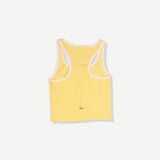 Relax Ribbed Tank - Yellow