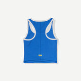 Relax Ribbed Tank - Blue