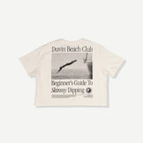 Skinny Dip Crop Tee - Antique