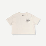 Skinny Dip Crop Tee - Antique