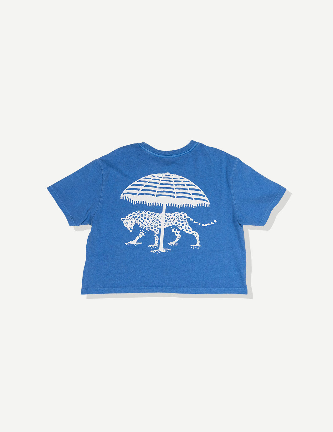 Relax Crop Tee - Blue