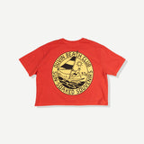 Souvenir Crop Tee - Red