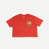 Souvenir Crop Tee - Red