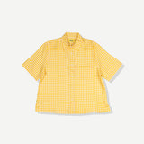 Picnic Crop Buttonup - Yellow