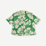 Paradise Crop Buttonup - Green