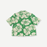 Paradise Crop Buttonup - Green