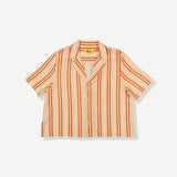 Stripe Crop Buttonup