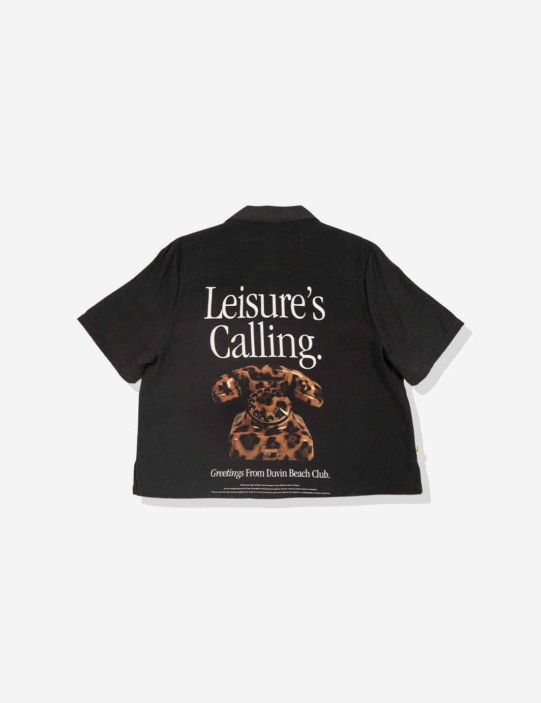 Cat Call Crop Buttonup