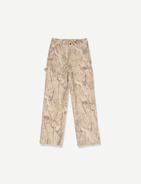 BoTT / Canvas Work Pant 34 camo ダブルニー BEAMS T BEAMS T BoTT Canvas Work Pant (pants, casual pants