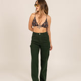 Women's Anti-Workwear Pant - Deep Green