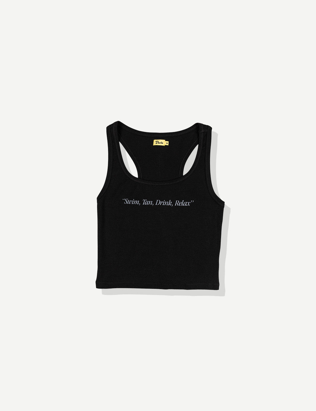 Basic Ribbed Tank - Army | Women's Stretch Ribbed Tank | Duvin Design Co.