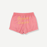Pinstripe Short - Pink