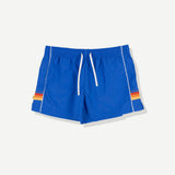 Women's Side Nylon Short - Blue
