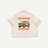 Leisure Wagon Crop Buttonup