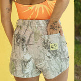 Women's Leisure Walk Short - Camo