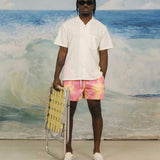Basics Leisure Stretch Cabana Shirt Antique