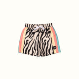 Zebra Disco Swim Short - Boys