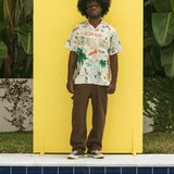 Loose Anti-Workwear Pant - Chocolate