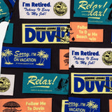 Bumper Sticker Stretch Cabana Shirt