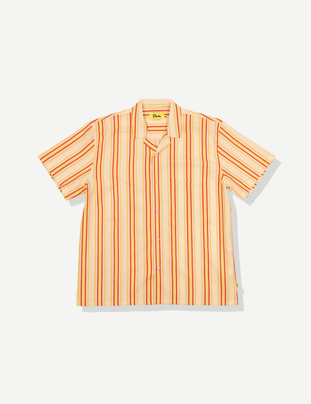 Stripe Leisure Stretch Buttonup
