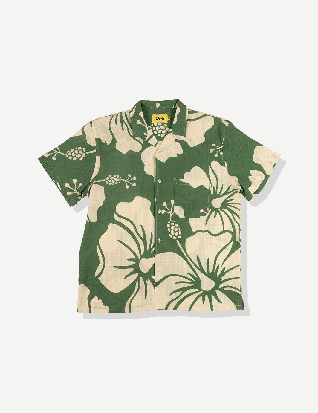 Paradise Leisure Stretch Buttonup - Green