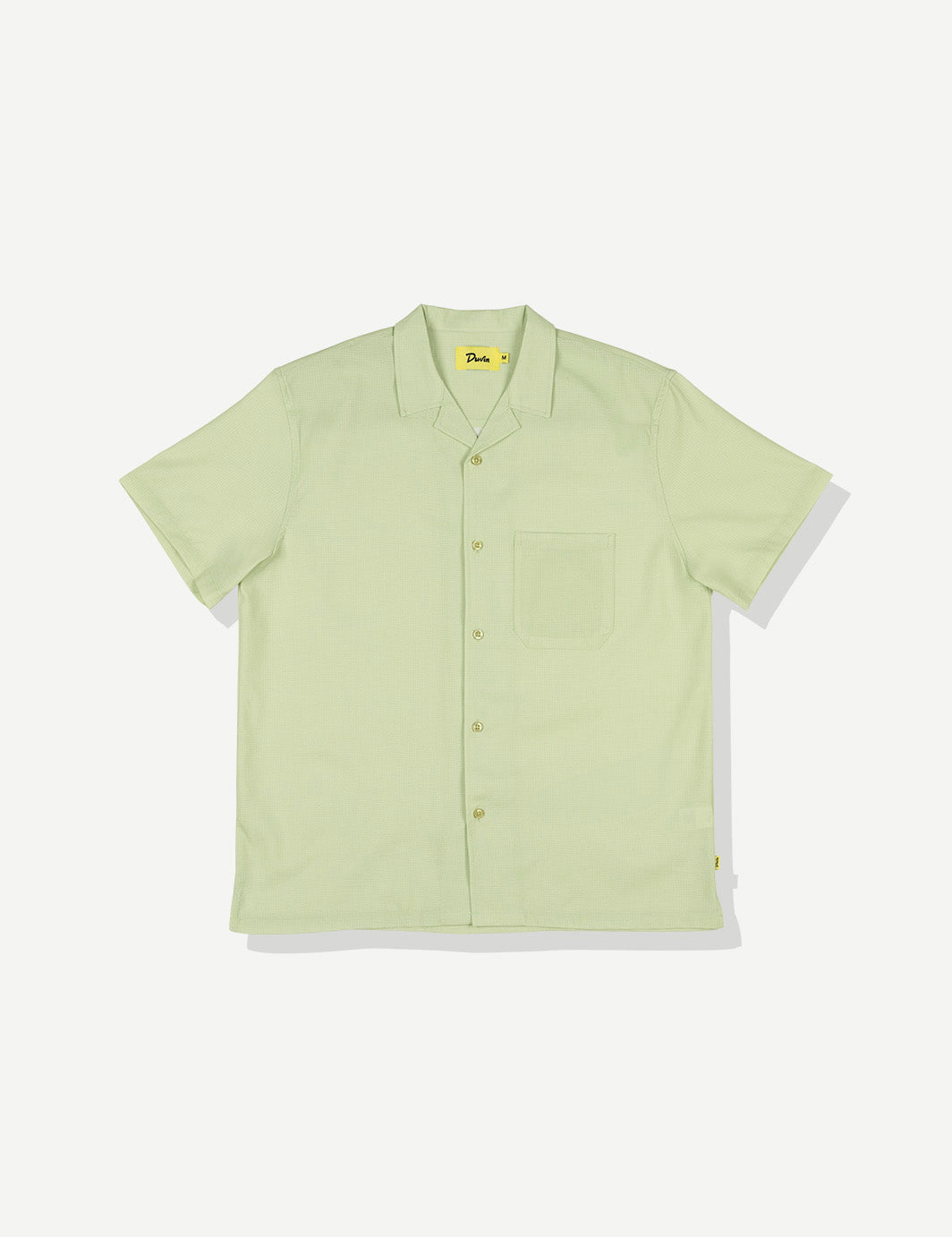 Basics Leisure Stretch Buttonup Lime