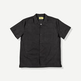 Basics Leisure Stretch Cabana Shirt Black