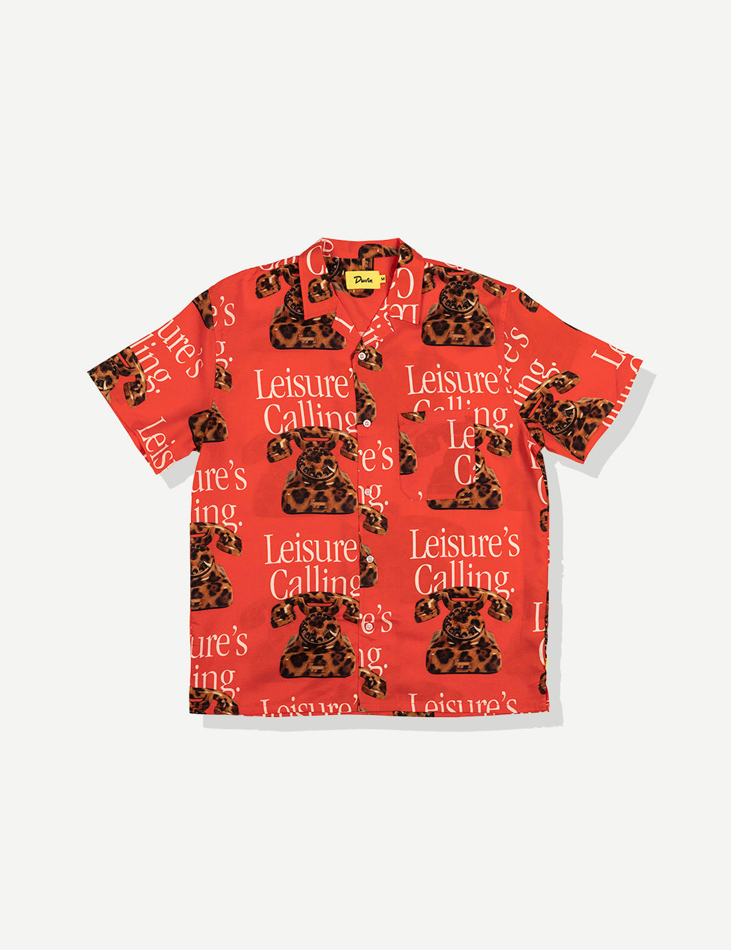 Cat Call Buttonup  - Red