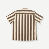 Travel Stretch Buttonup Brown