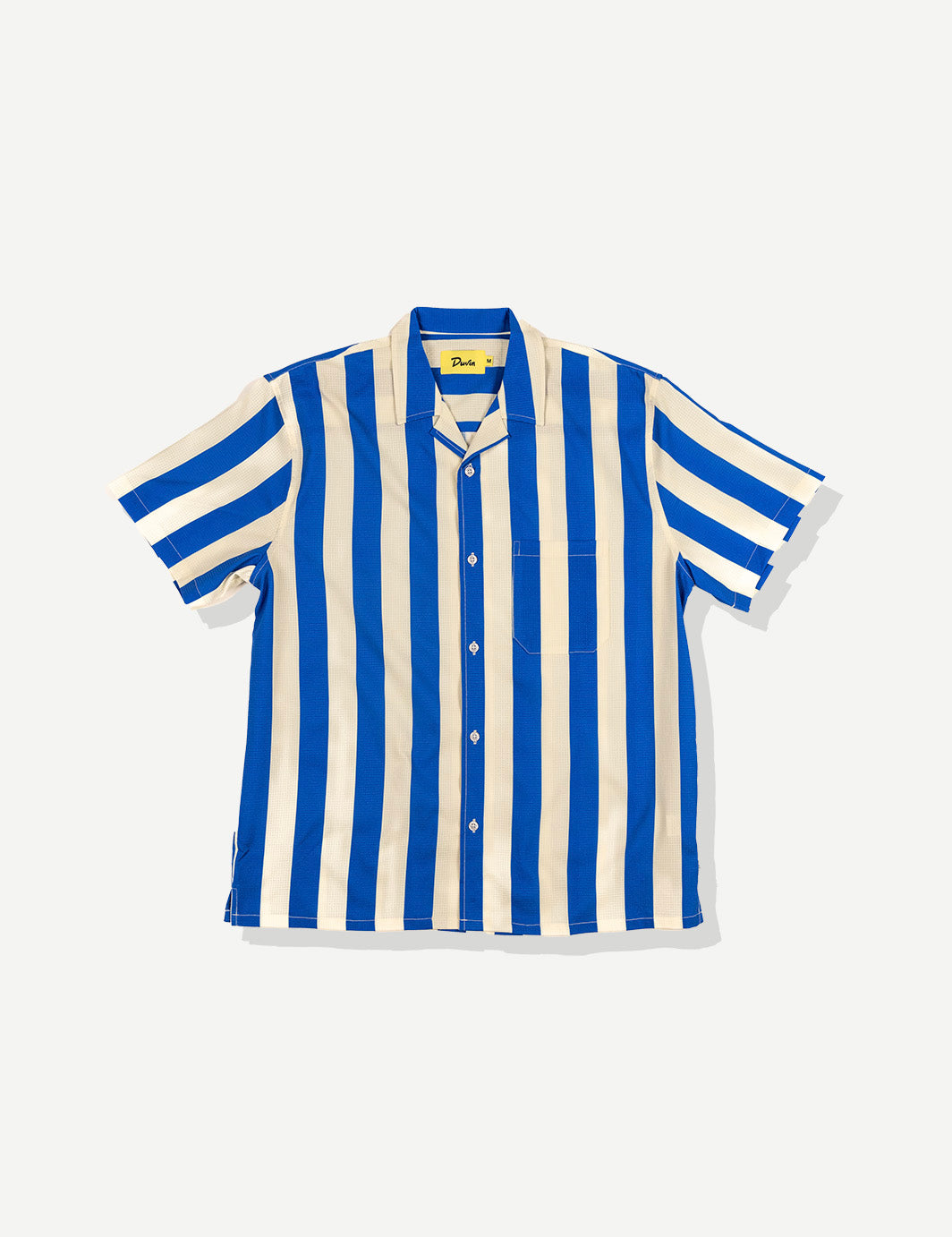Travel Leisure Stretch Buttonup Blue