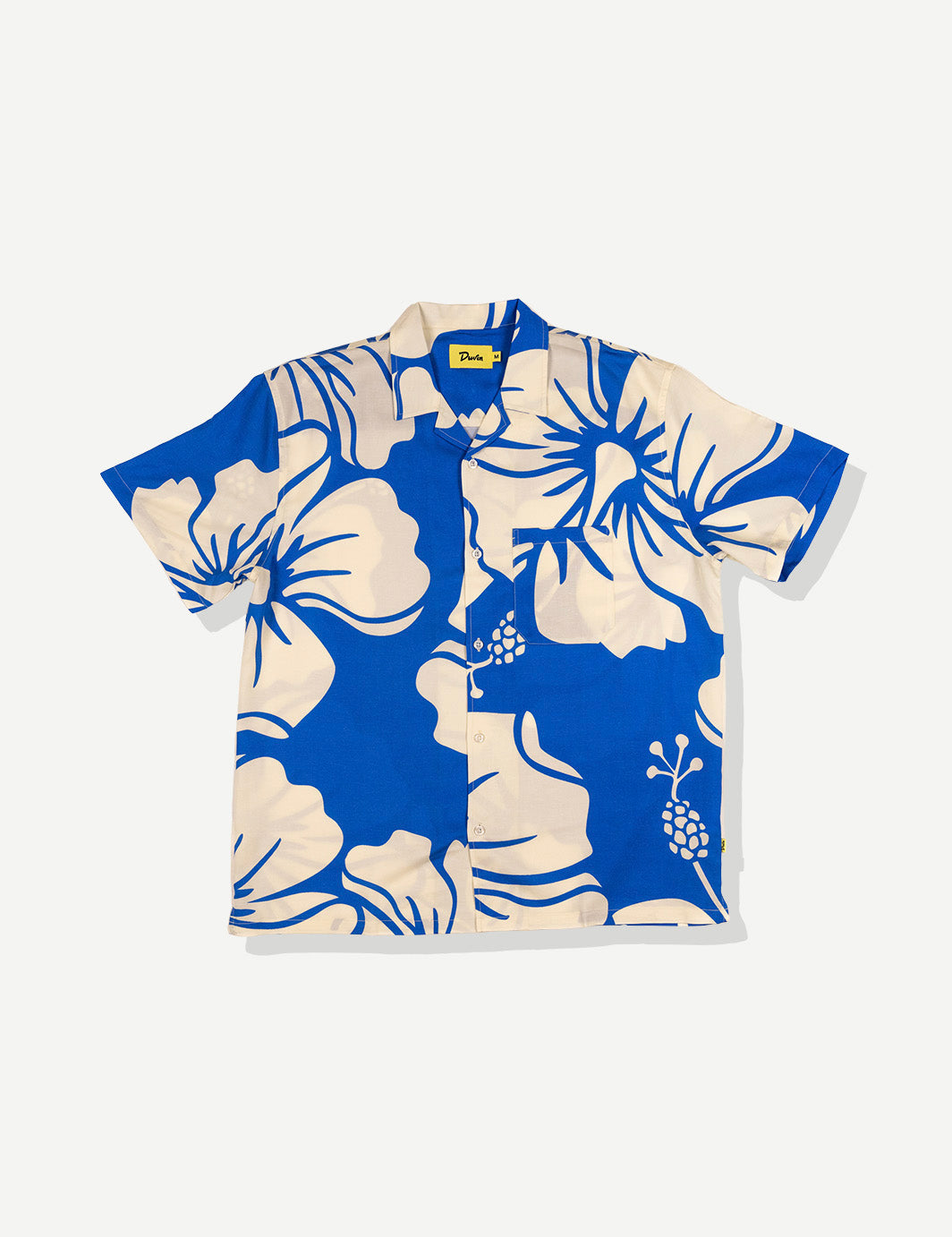 Trouble In Paradise Buttonup Blue